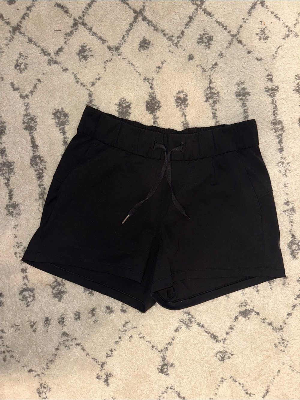 Lululemon Black Women's Drawstring Shorts